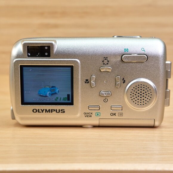 Vintage Olympus Stylus 410 / 4MP Compact Digital Camera / Tested & Working - Picture 4 of 7